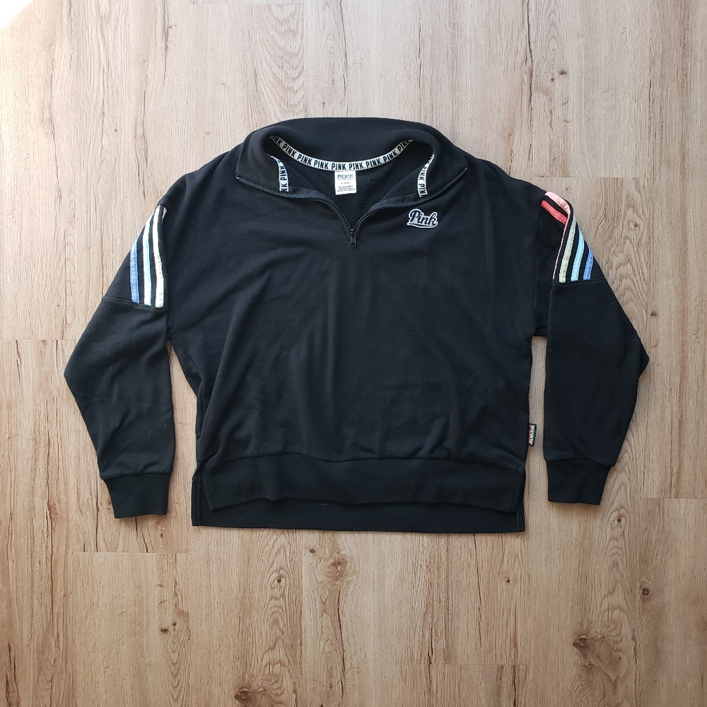 PINK Victoria's Secret Quarter Zip Sweatshirt
